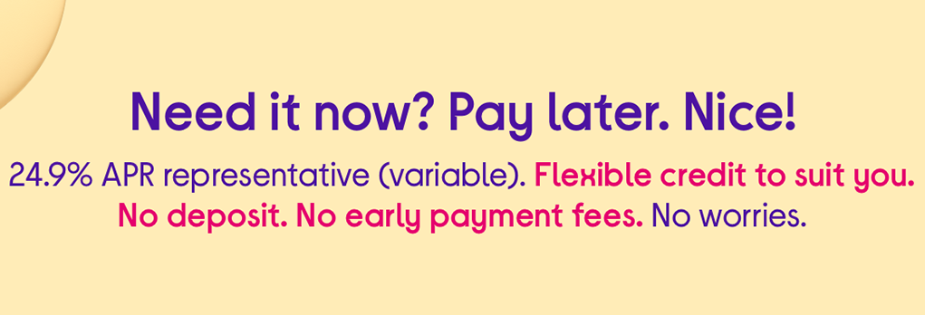 Need it now? Pay later with Currys flexible credit. Banner